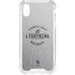NHL Tampa Bay Lightning Black Text iPhone XS Clear Case