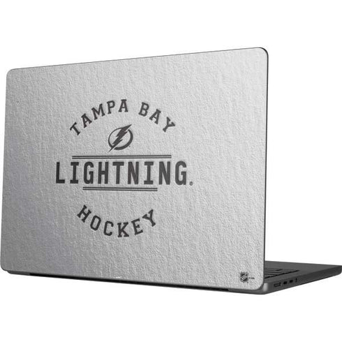NHL Tampa Bay Lightning Black Text Apple MacBook Pro 14-inch Skin