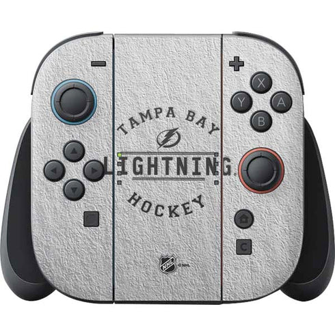 NHL Tampa Bay Lightning Black Text Nintendo Skins