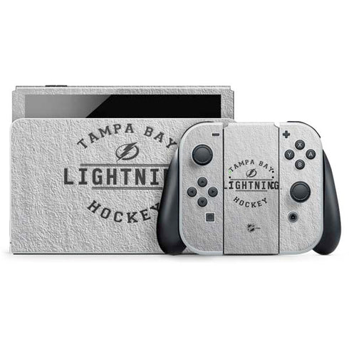 NHL Tampa Bay Lightning Black Text Nintendo Skins