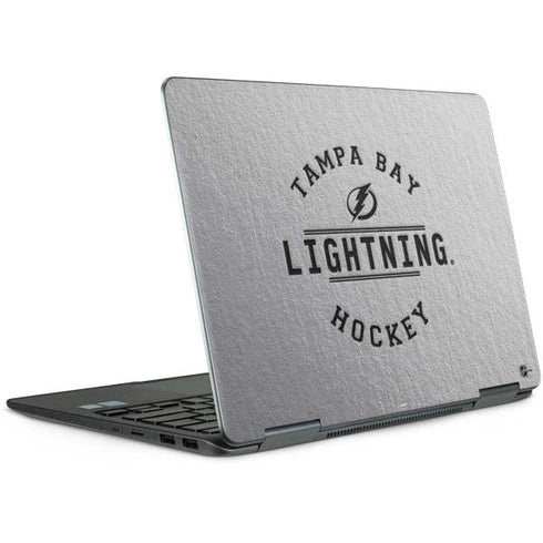 NHL Tampa Bay Lightning Black Text Notebook 9 Pro 13in (2017) Skin
