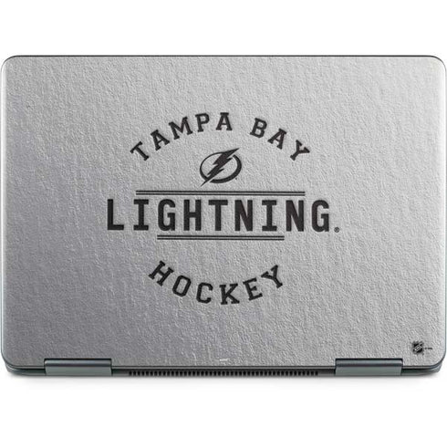 NHL Tampa Bay Lightning Black Text Notebook 9 Pro 13in (2017) Skin