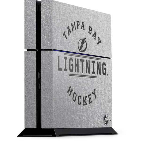 NHL Tampa Bay Lightning Black Text PlayStation PS4 Skins