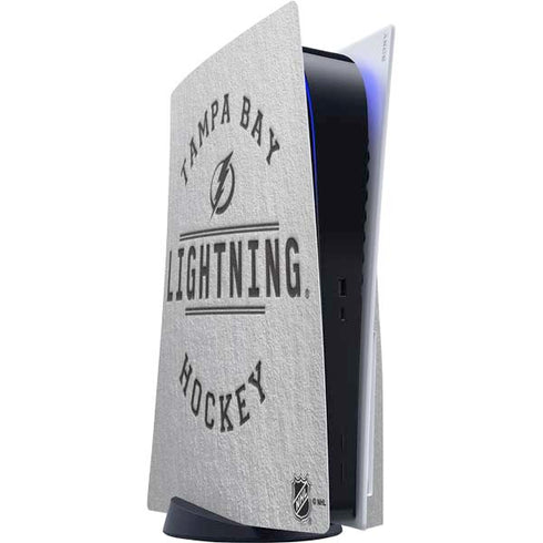 NHL Tampa Bay Lightning Black Text PlayStation PS5 Skins
