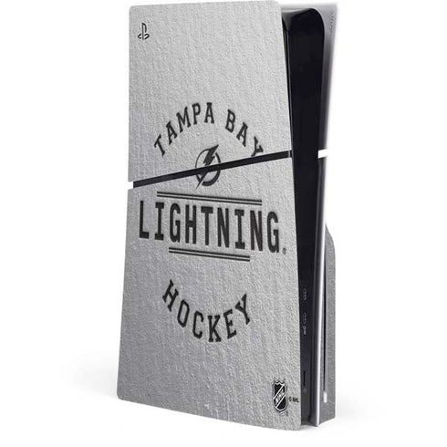 NHL Tampa Bay Lightning Black Text PlayStation PS5 Skins