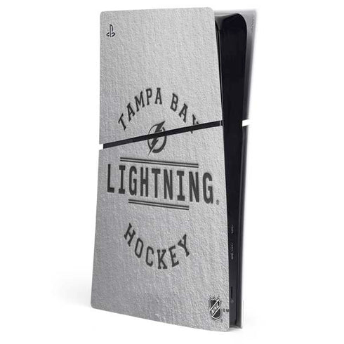 NHL Tampa Bay Lightning Black Text PlayStation PS5 Skins