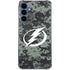 NHL Tampa Bay Lightning Camo Galaxy A55 5G Clear Case
