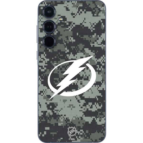 NHL Tampa Bay Lightning Camo Galaxy A55 5G Skin