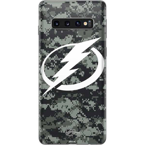 NHL Tampa Bay Lightning Camo Galaxy S10 Skin