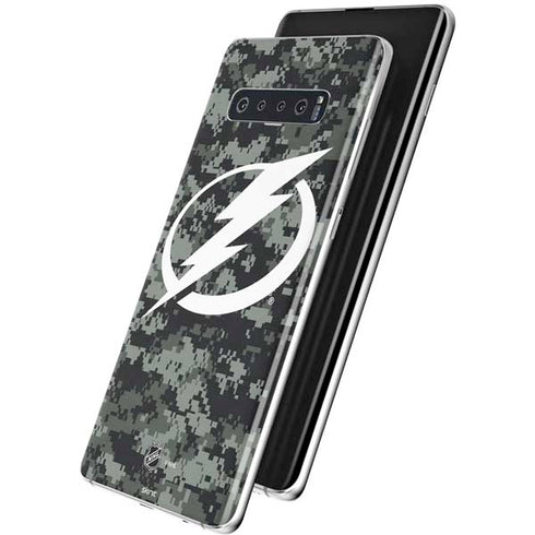 NHL Tampa Bay Lightning Camo Galaxy S10 Skin