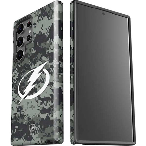 NHL Tampa Bay Lightning Camo Galaxy S23 Ultra Pro Case