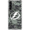 NHL Tampa Bay Lightning Camo Galaxy S24 FE Clear Case