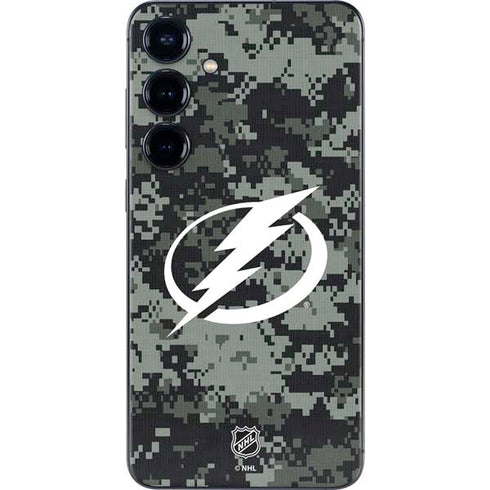 NHL Tampa Bay Lightning Camo Galaxy S25 Skin