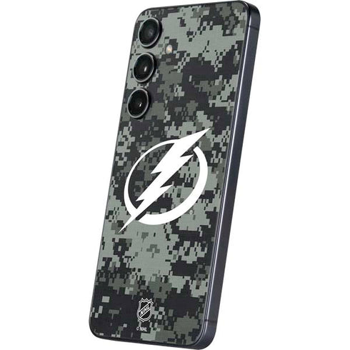 NHL Tampa Bay Lightning Camo Galaxy S25 Skin