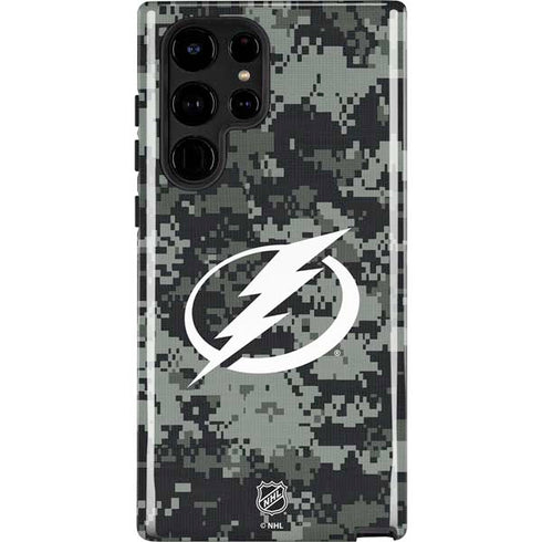NHL Tampa Bay Lightning Camo Galaxy S25 Ultra Impact Case