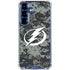 NHL Tampa Bay Lightning Camo Galaxy S25 Plus Clear Case