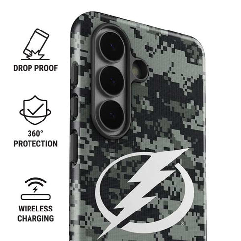 NHL Tampa Bay Lightning Camo Galaxy S26 Plus Impact Case