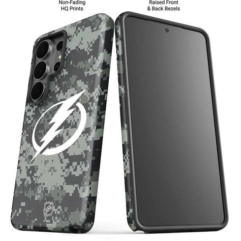 NHL Tampa Bay Lightning Camo Galaxy S26 Ultra Impact Case