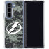 NHL Tampa Bay Lightning Camo Galaxy Z Fold5 5G Clear Case