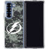 NHL Tampa Bay Lightning Camo Galaxy Z Fold6 Clear Case