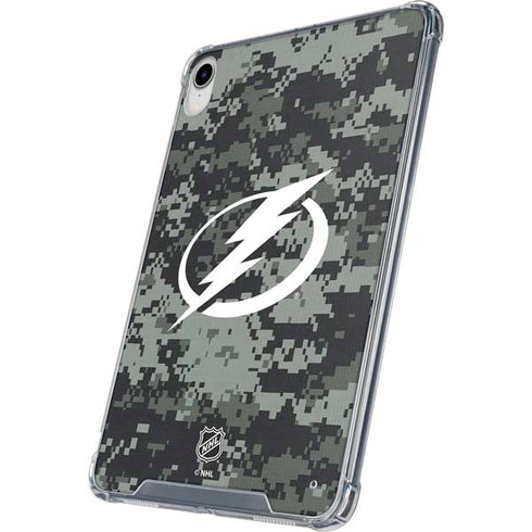 NHL Tampa Bay Lightning Camo iPad 11th Gen (2025) Clear Case
