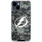 NHL Tampa Bay Lightning Camo iPhone 15 Clear Case