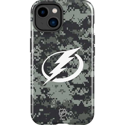 NHL Tampa Bay Lightning Camo iPhone 15 Impact Case