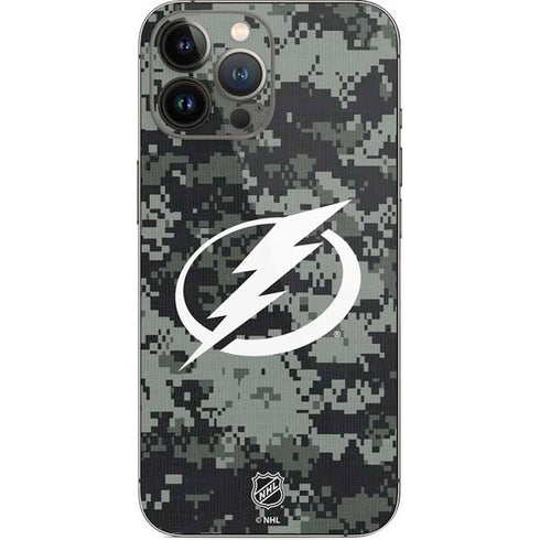 NHL Tampa Bay Lightning Camo iPhone 15 Pro Max Skin