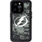 NHL Tampa Bay Lightning Camo iPhone 15 Pro Waterproof Case