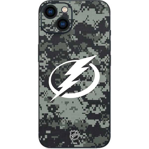 NHL Tampa Bay Lightning Camo iPhone 15 Skin