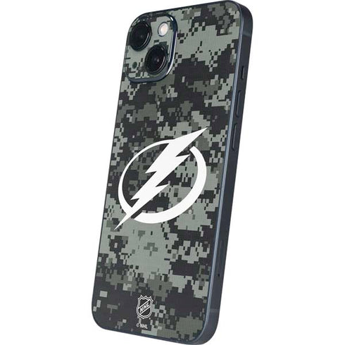 NHL Tampa Bay Lightning Camo iPhone 15 Skin