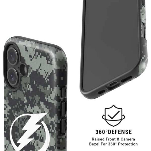 NHL Tampa Bay Lightning Camo iPhone 16 Plus Magsafe Impact Case
