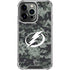 NHL Tampa Bay Lightning Camo iPhone 16 Pro Clear Case
