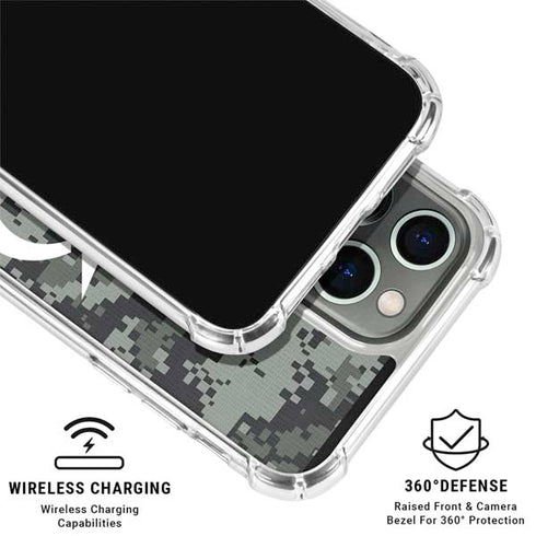 NHL Tampa Bay Lightning Camo iPhone 16 Pro Clear Case