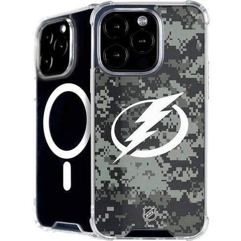 NHL Tampa Bay Lightning Camo iPhone 16 Pro MagSafe Case