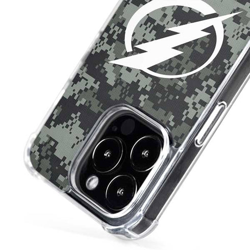 NHL Tampa Bay Lightning Camo iPhone 16 Pro MagSafe Case