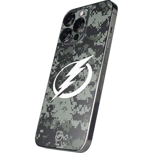 NHL Tampa Bay Lightning Camo iPhone 16 Pro Skin
