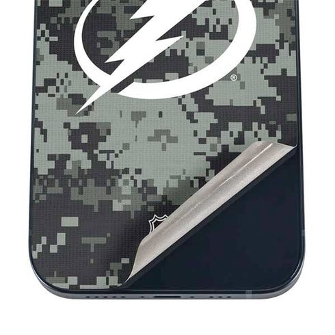 NHL Tampa Bay Lightning Camo iPhone 16 Skin