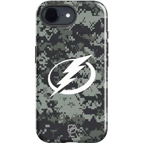 NHL Tampa Bay Lightning Camo iPhone 16e Impact Case
