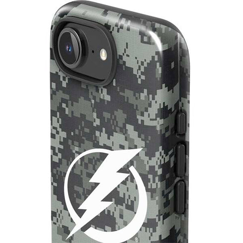 NHL Tampa Bay Lightning Camo iPhone 16e Impact Case