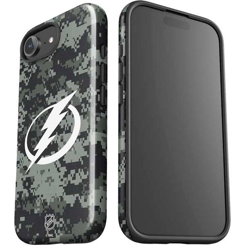 NHL Tampa Bay Lightning Camo iPhone 16e Impact Case