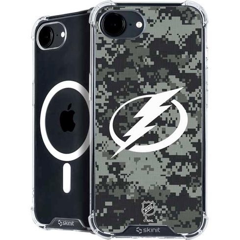 NHL Tampa Bay Lightning Camo iPhone 16e MagSafe Case