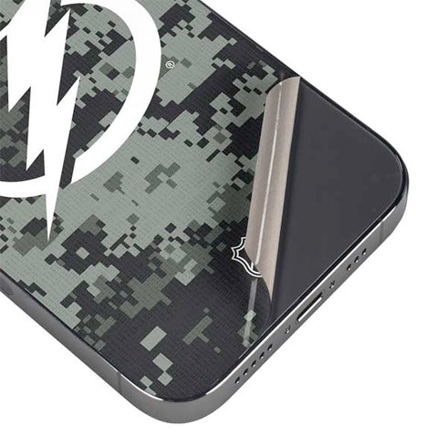NHL Tampa Bay Lightning Camo iPhone 16e Skin