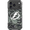 NHL Tampa Bay Lightning Camo iPhone 18 Pro Clear Case