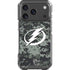 NHL Tampa Bay Lightning Camo iPhone 18 Pro Clear Case