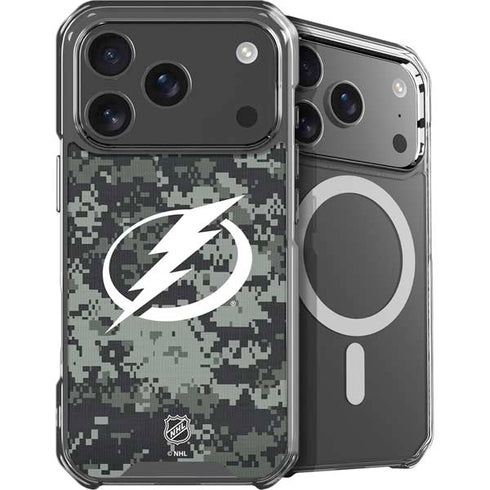 NHL Tampa Bay Lightning Camo iPhone 18 Pro Max MagSafe Case