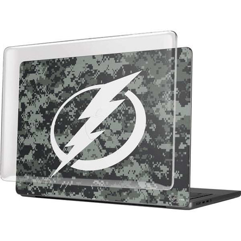 NHL Tampa Bay Lightning Camo MacBook Pro 14in (2021-24) Case plus Skin