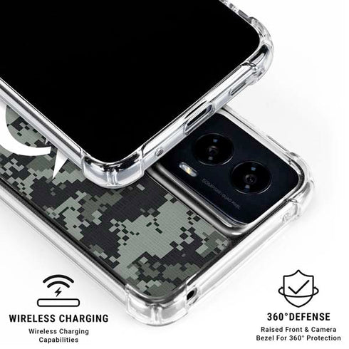 NHL Tampa Bay Lightning Camo Moto G Power 5G (2024) Clear Case