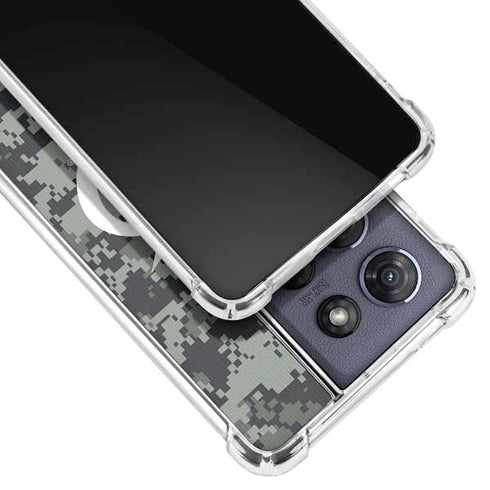 NHL Tampa Bay Lightning Camo Moto G Power 5G (2025) Clear Case