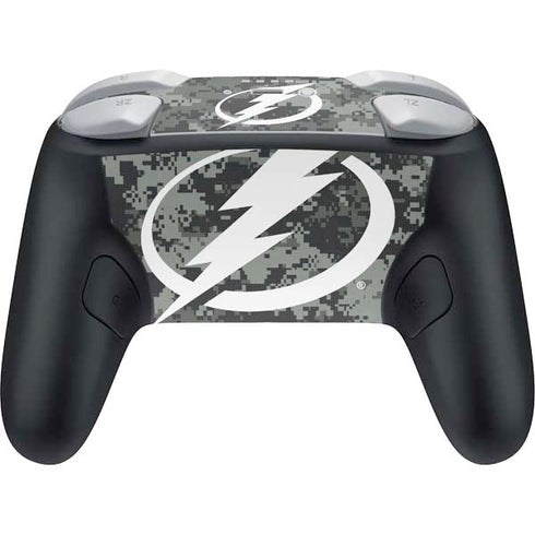 NHL Tampa Bay Lightning Camo Nintendo Switch 2 (2025) Pro Controller Skin